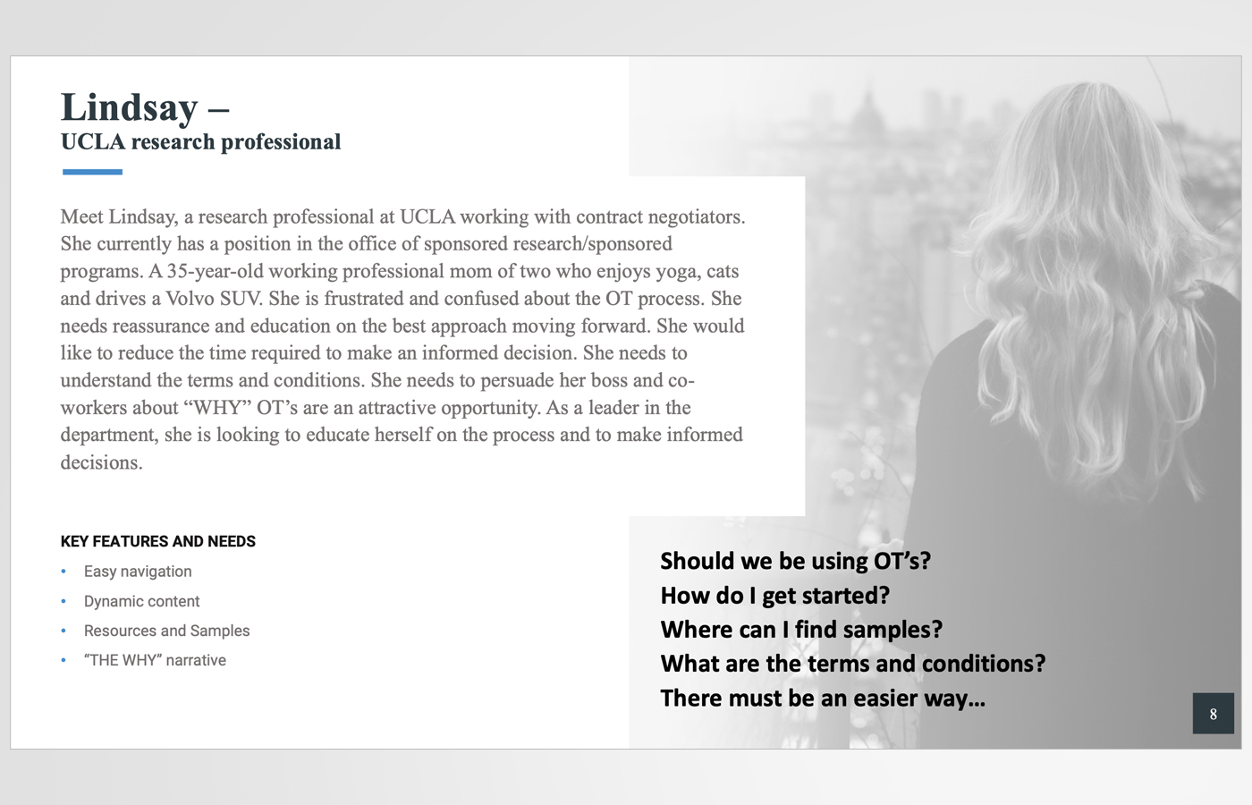 User experience principles